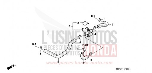 VALVE INJECTION D'AIR NT700VA de 2010